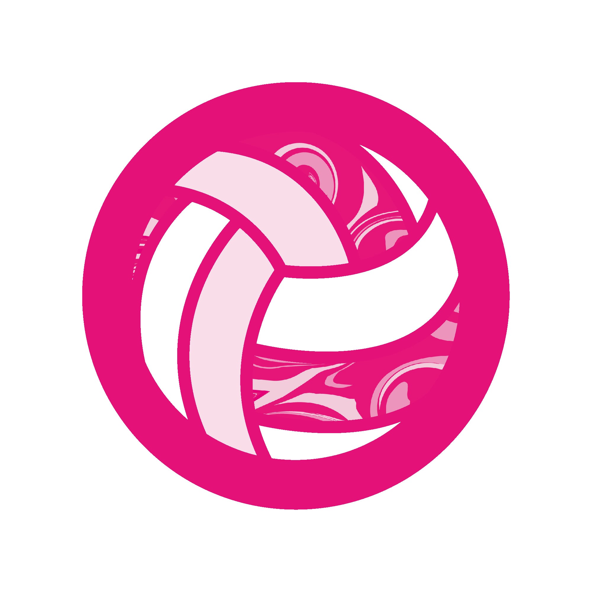 缶バッヂ(PKバレーボール)