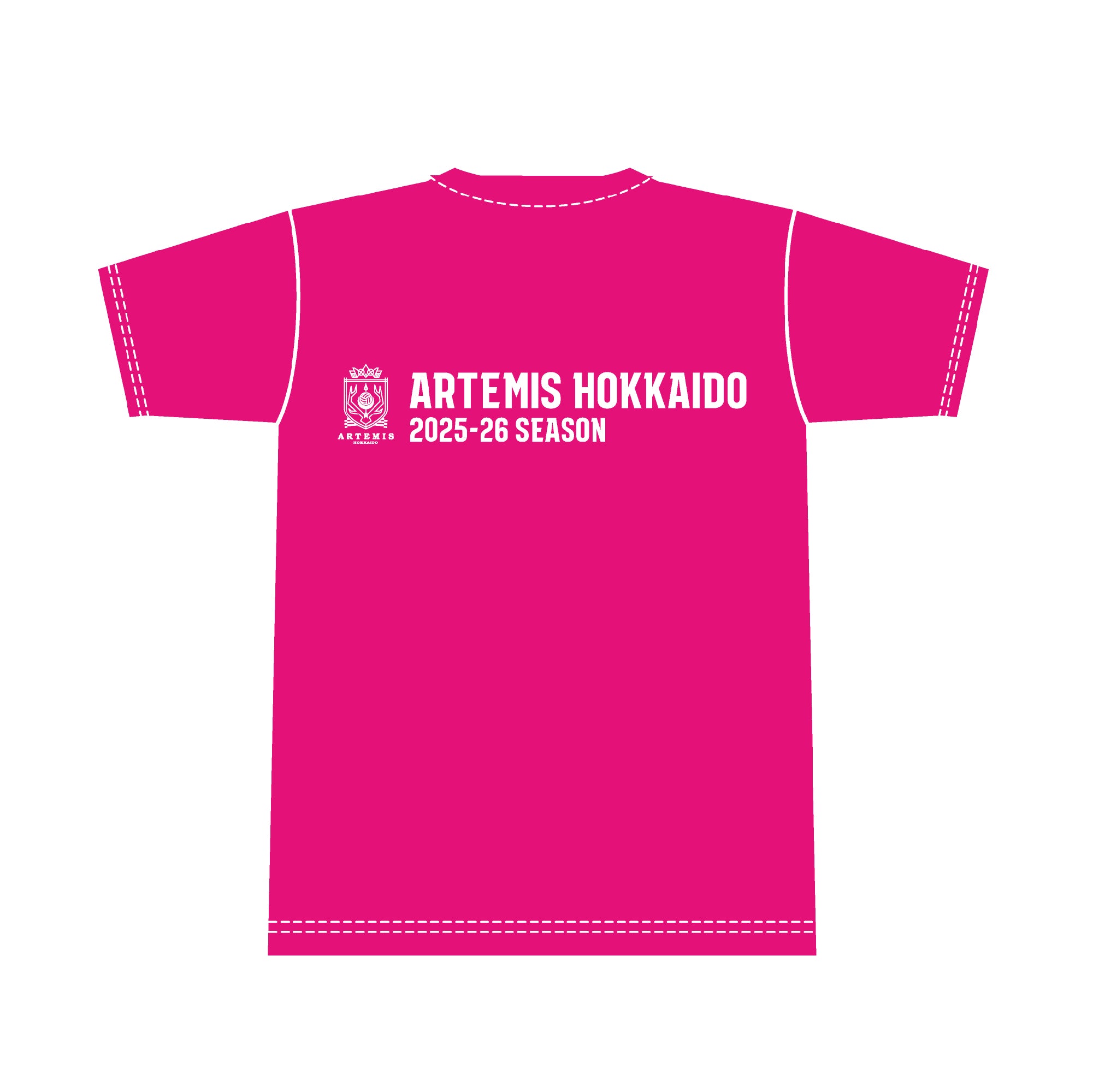 ARTEMIS HOKKAIDO ピンクシャツ 2025-26 ピンクTシャツ – アルテミス北海道 オフィシャルショップ